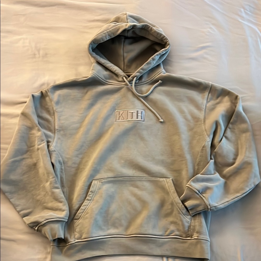 Kith Men's (*Unisex) light Green/grayish Box Logo Hoodie